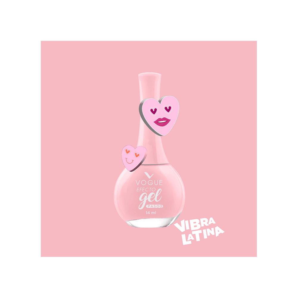 Vogue Esmalte Efecto Gel Vibra Latina