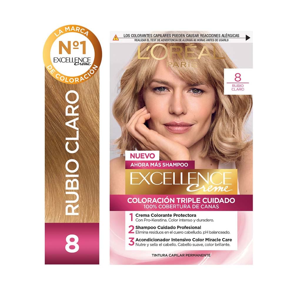 Excellence Tintura Creme N 8