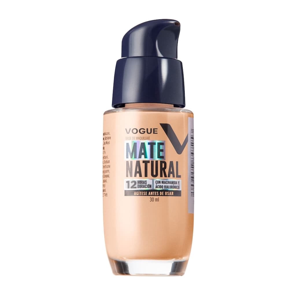 Vogue Base Líquido Mate Natural Petalo 115F