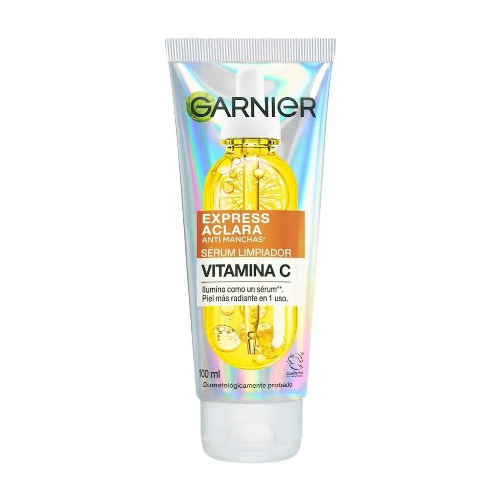 Garnier Express Aclara Antimanchas Serum Limpiador