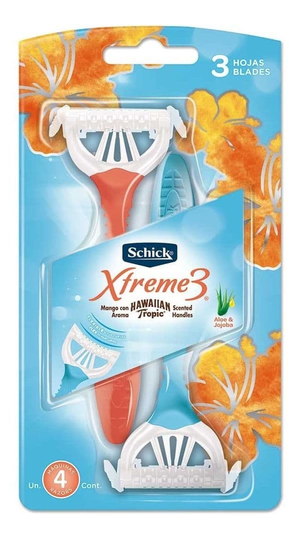 Schick Xtreme3 P/Delicada X4 Ht