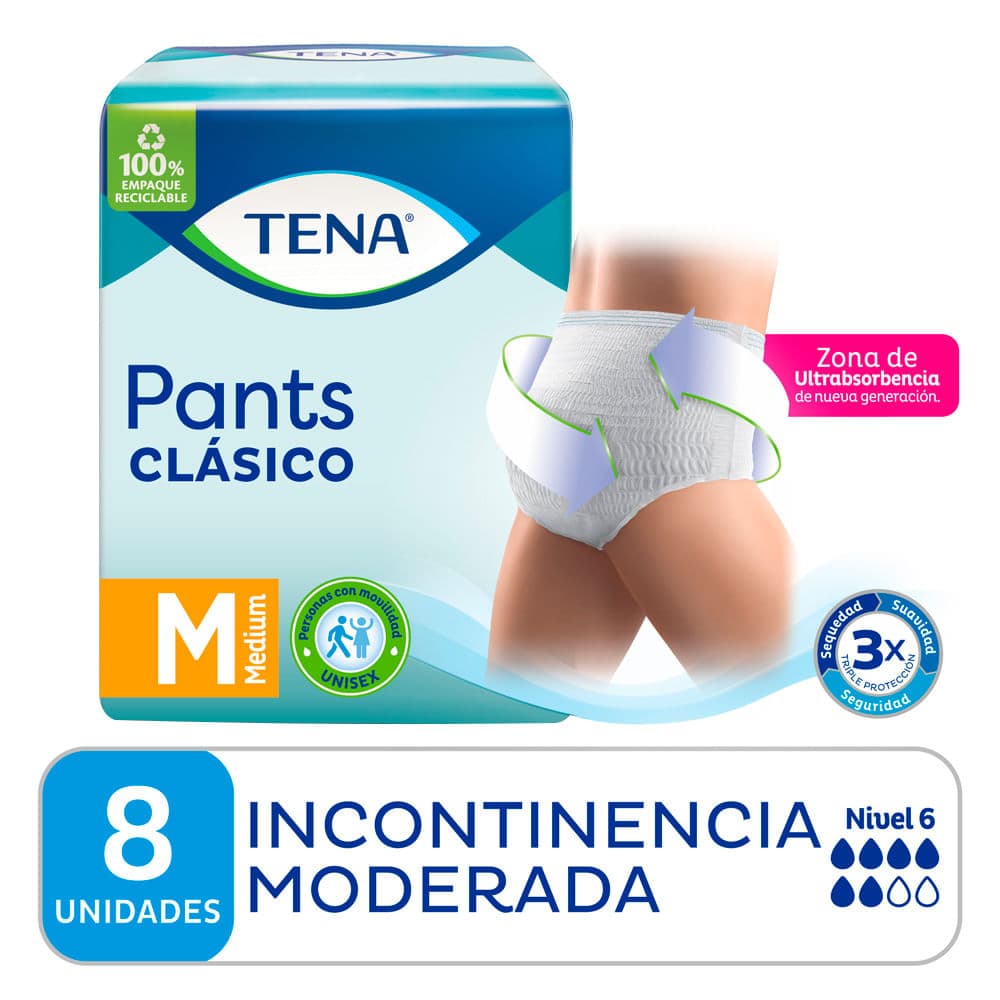 Tena Rop Int Desc Ad Pants Clasico M