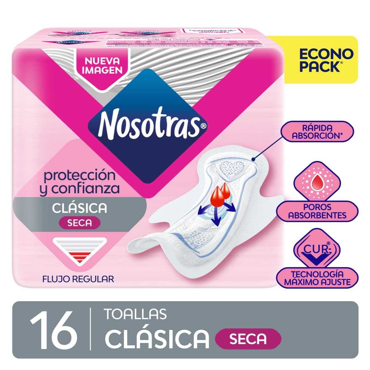 Nosotras Toal Fem Clasica Seca