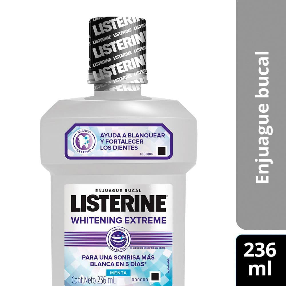 Listerine Whitening Extreme Enj Bucal X236M