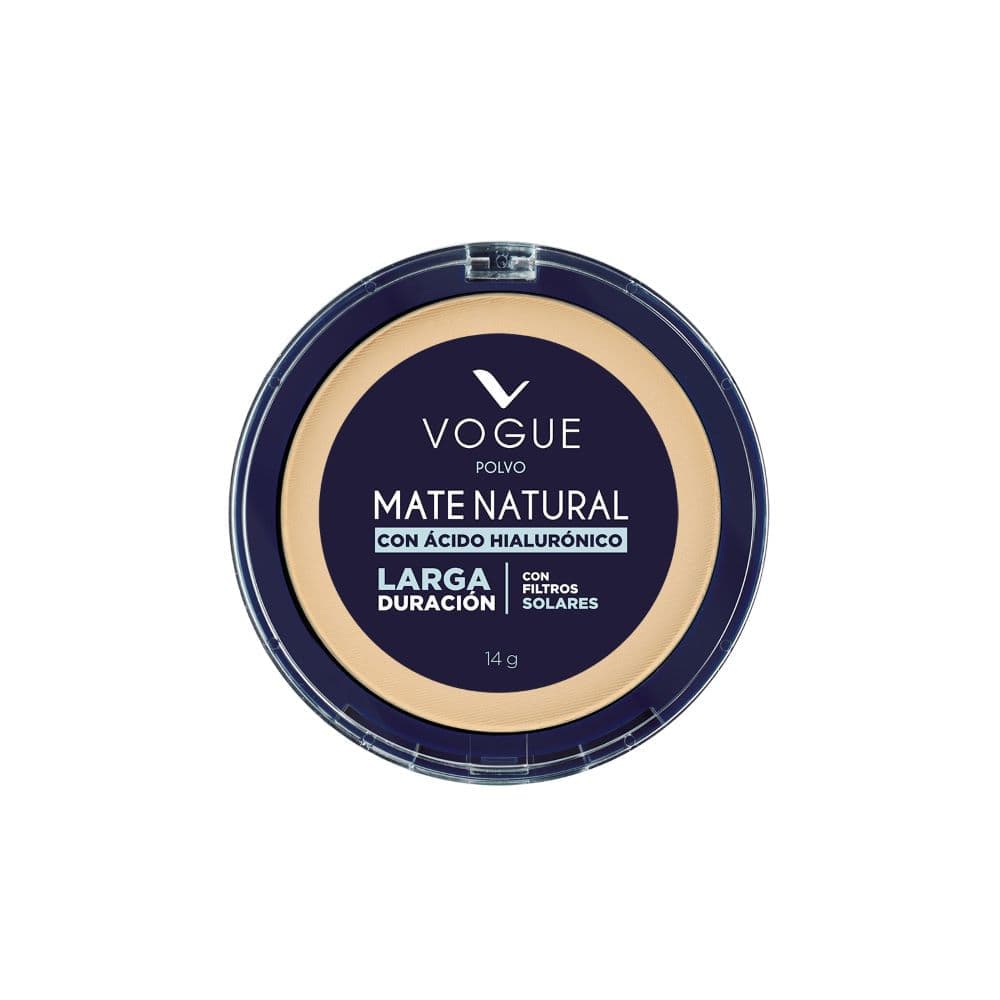 Vogue Polvo Compacto Mate Nat Trigueño