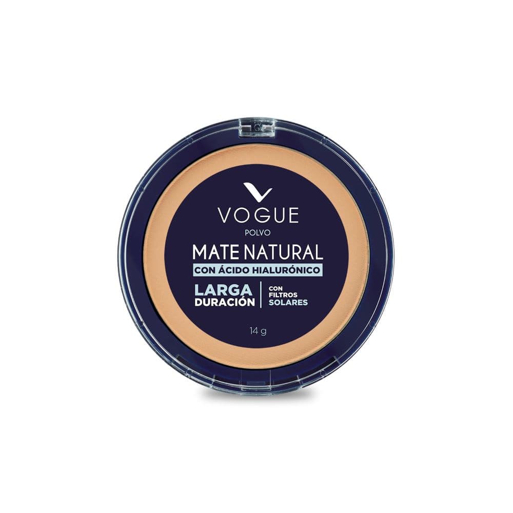 Vogue Polvo Compacto Mate Nat Canela