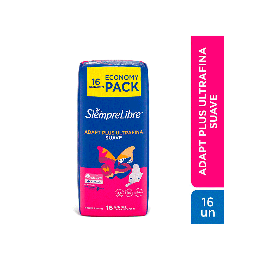 S.Libre Toal Adapt Plus Ultraf Suave C-Alas