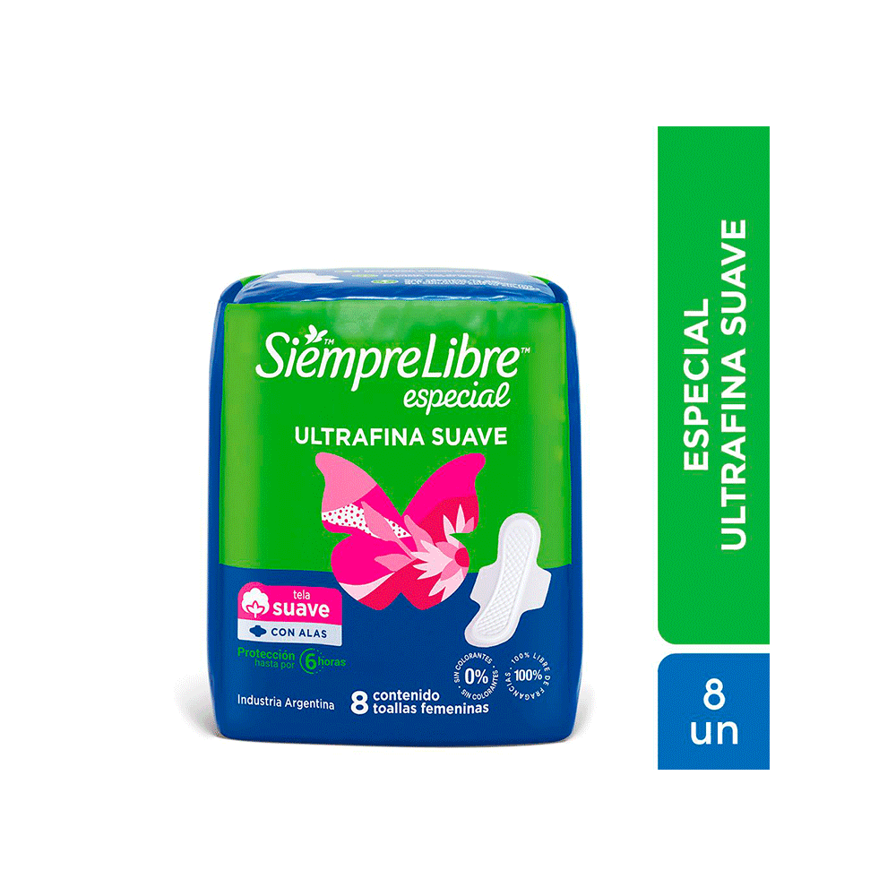 S.Libre Toal Especial Ultraf Suave C-Alas