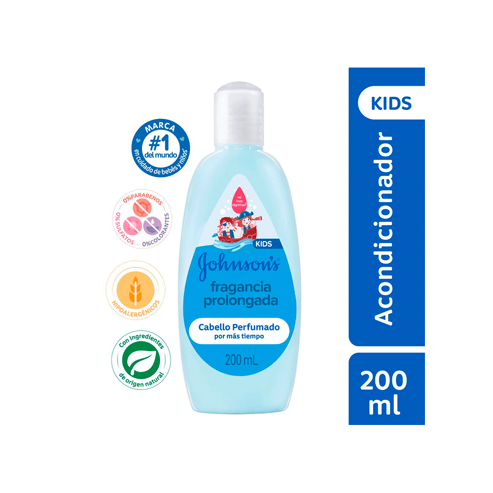 J&J Fragancia Prolongada Acondicionador X 200 Ml(New)