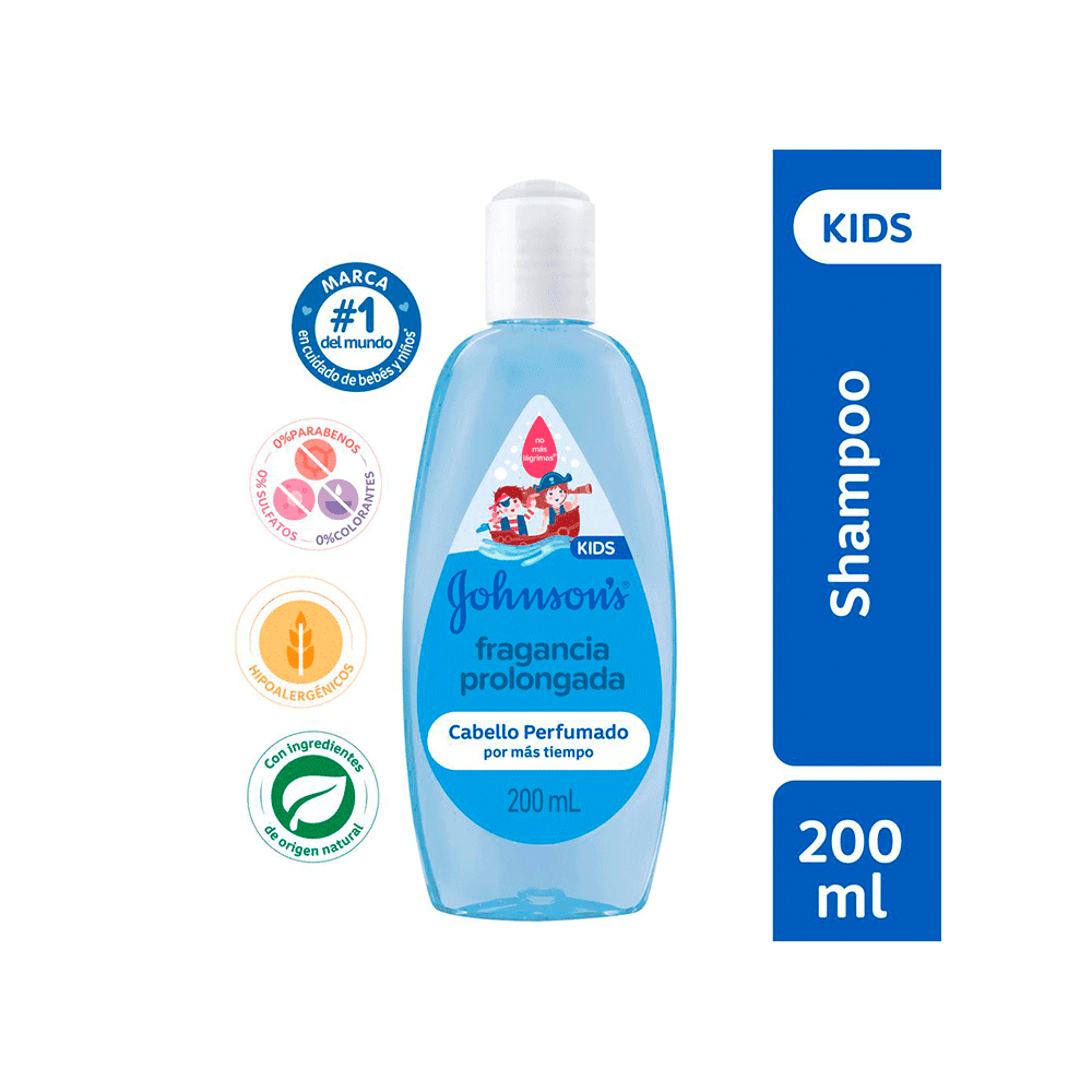 J&J Fragancia Prolongada Shampoo X 200 Ml(New)