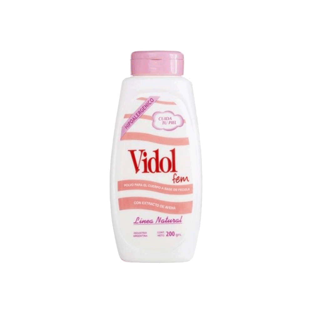 Vidol Polvo Fecula Fem Talquera