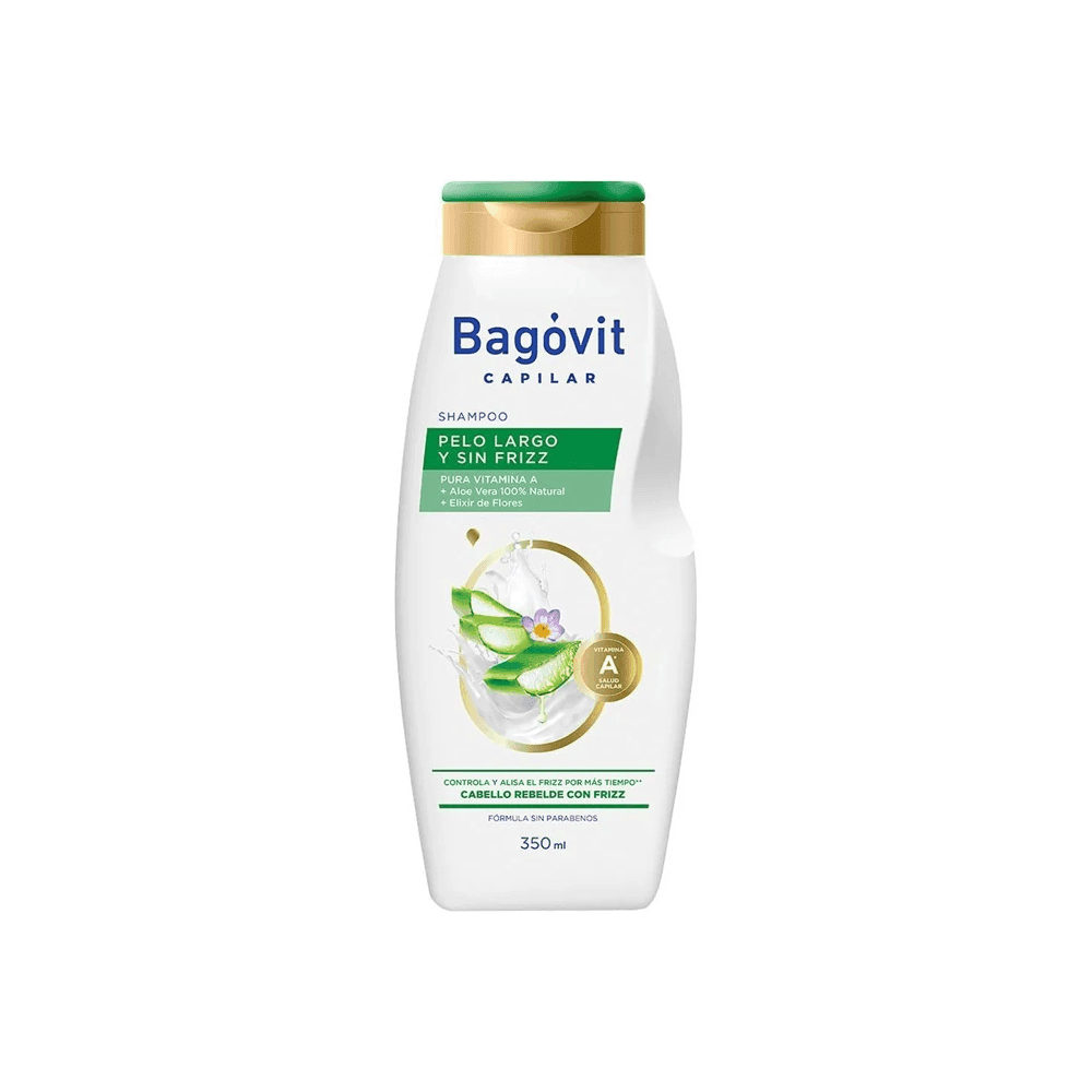 Bagovit Cap Shampoo Pelo Largo y sin Frizz