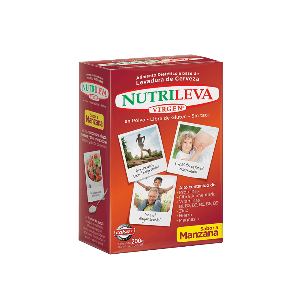 Levadura de Cer Calsa Manzana Polvo