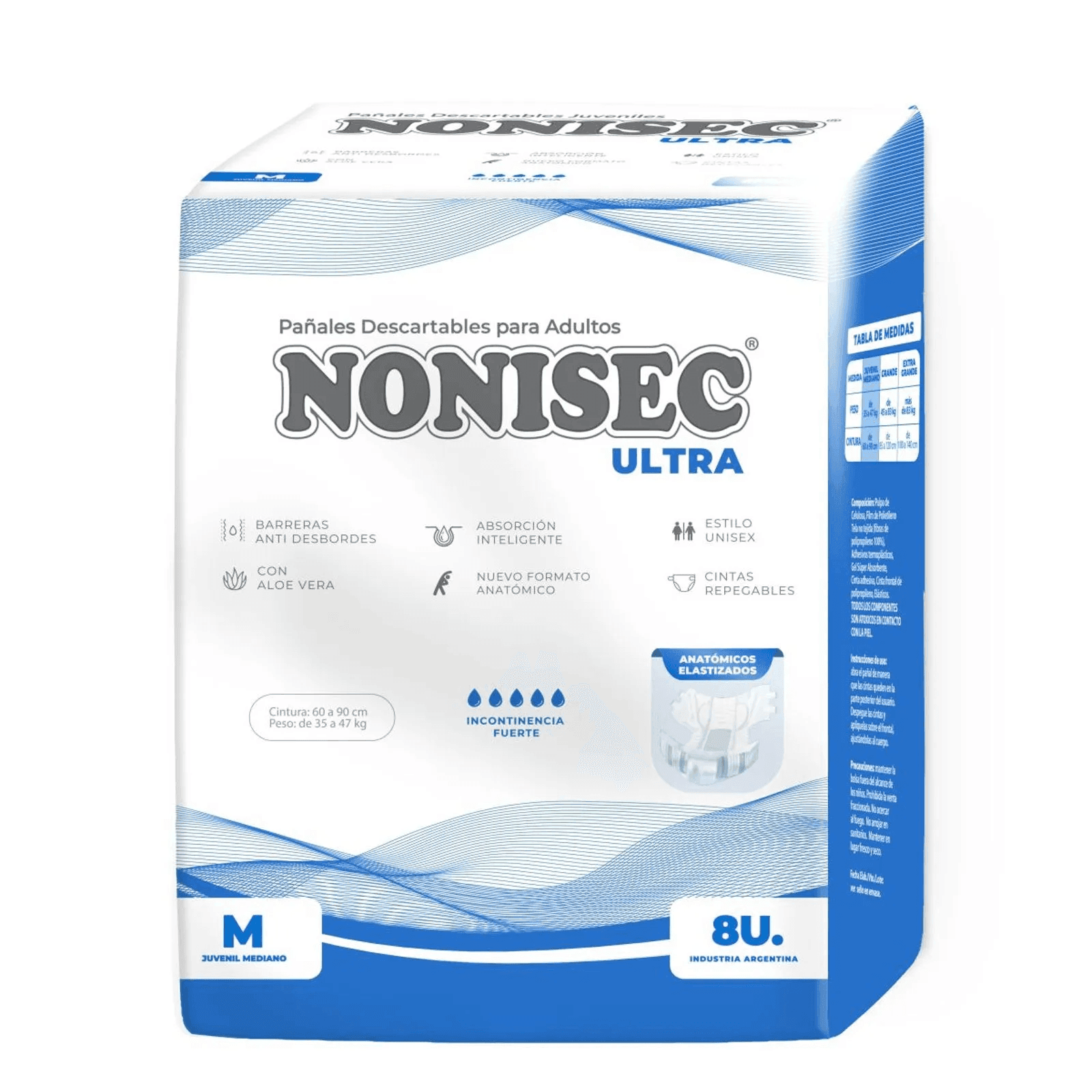 Nonisec Pañal Juvenil Ultra Anatomico