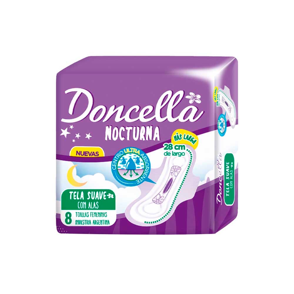 Doncella Toalla Nocturna C-Alas