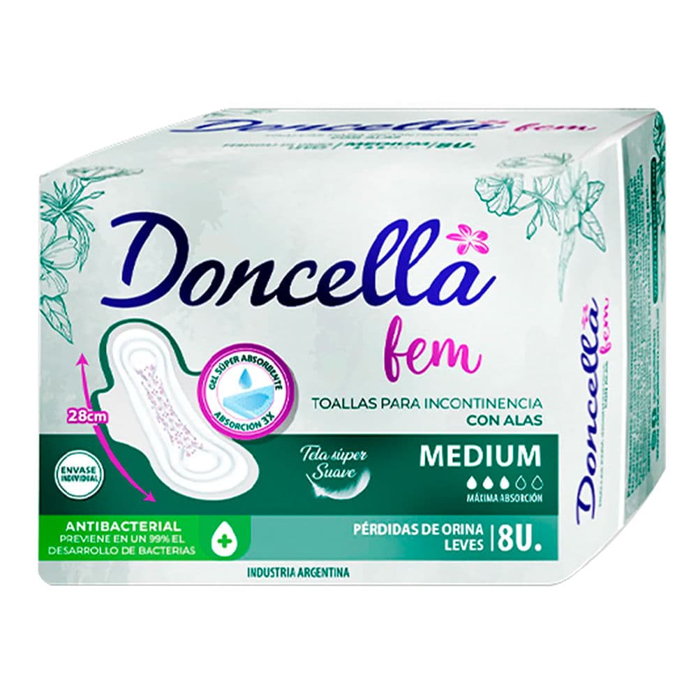 Doncella Toal Incontinencia Medium C/Alas