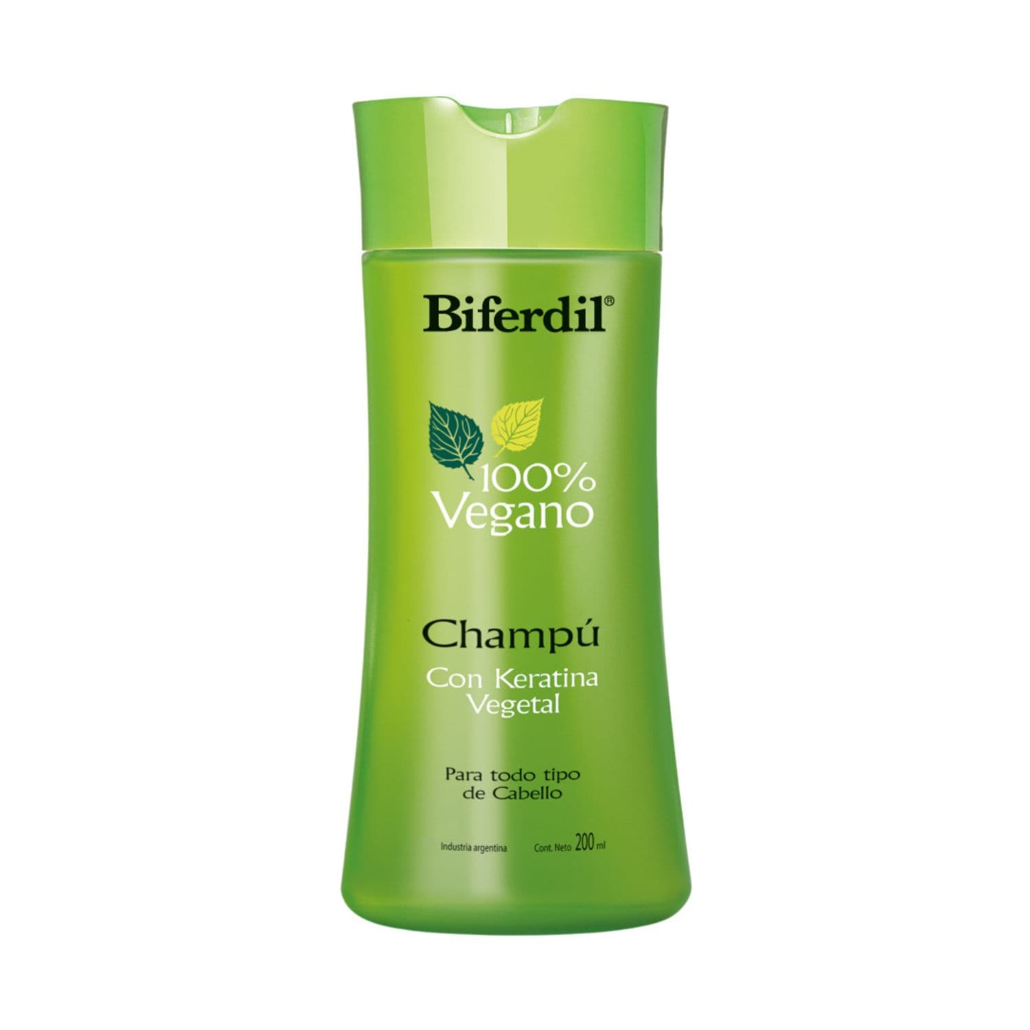 Biferdil 100% Vegano C/Keratina Vegetal Shampoo
