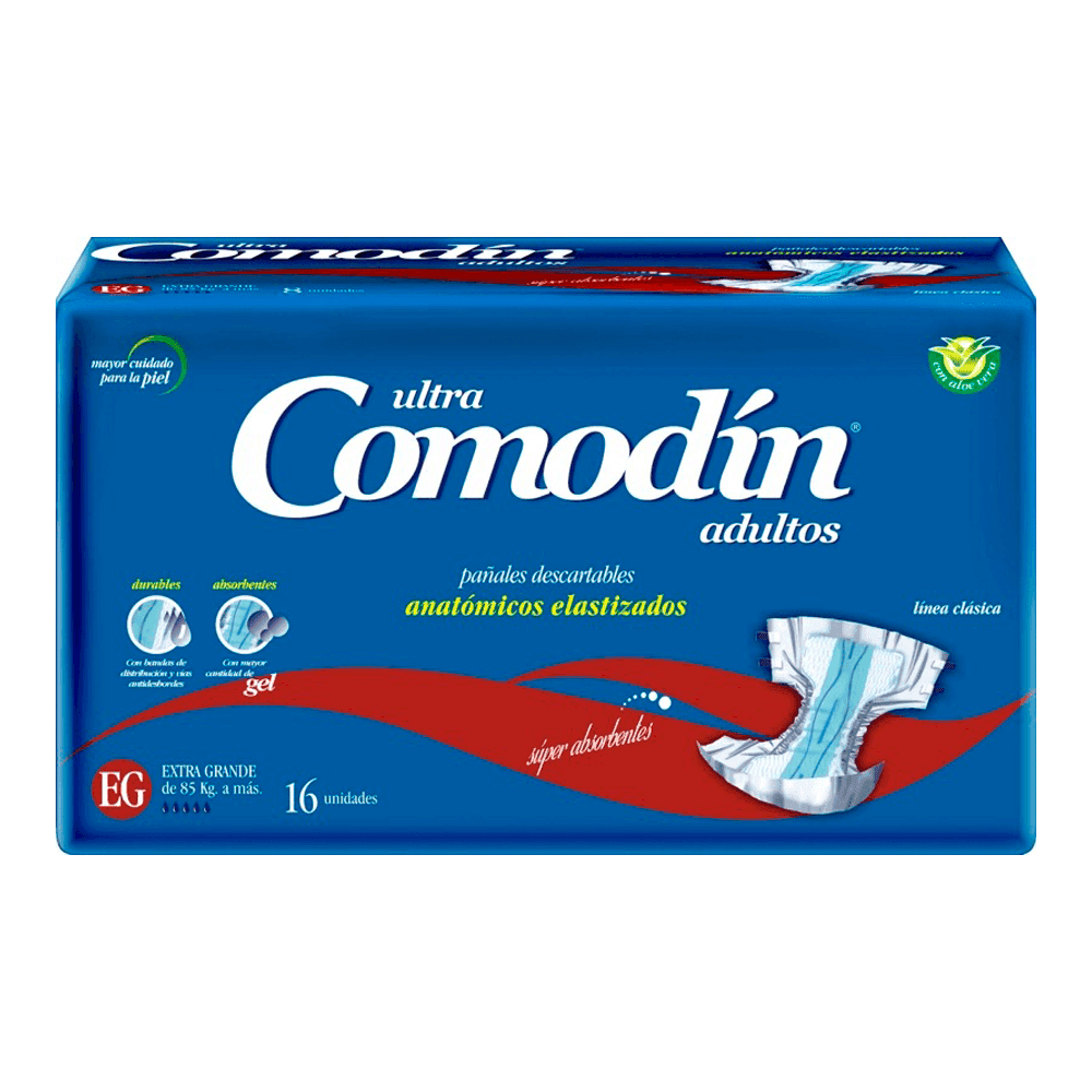 Comodin Pañal Anatomico Xg X 16 Pack
