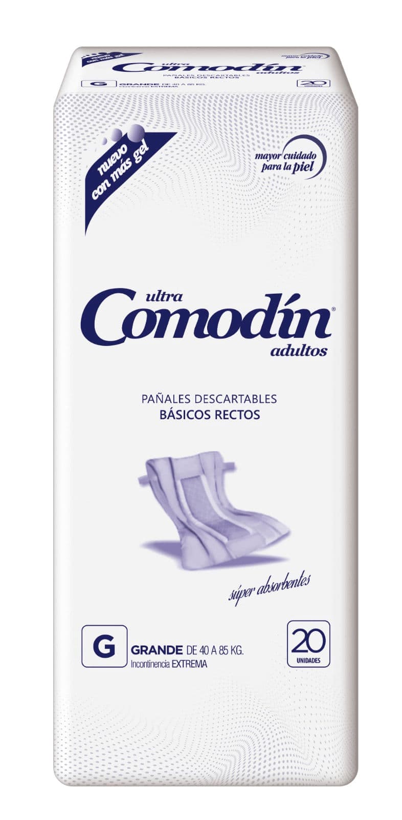 Comodin Pañal Recto Basico Grande