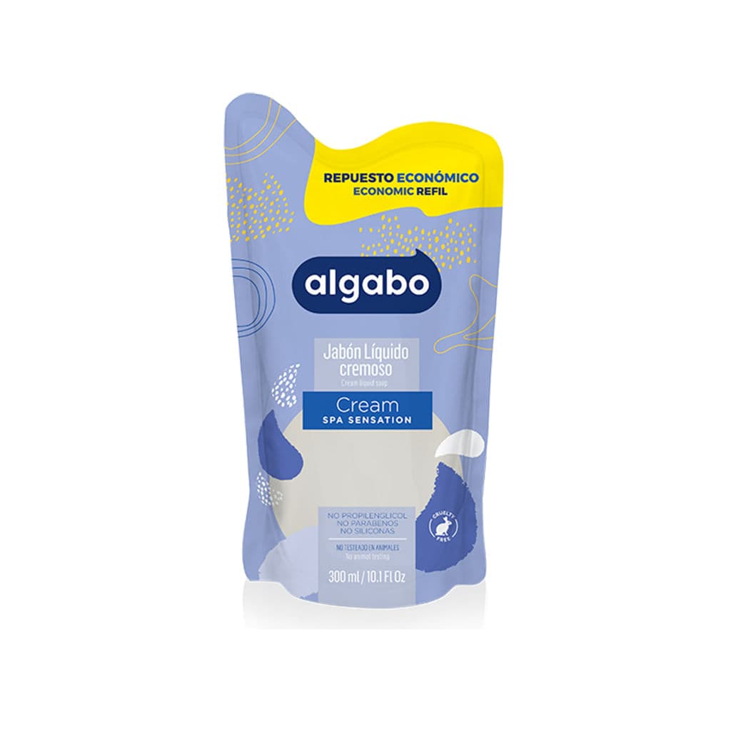 Algabo Jabón Líquido Cream Pouch