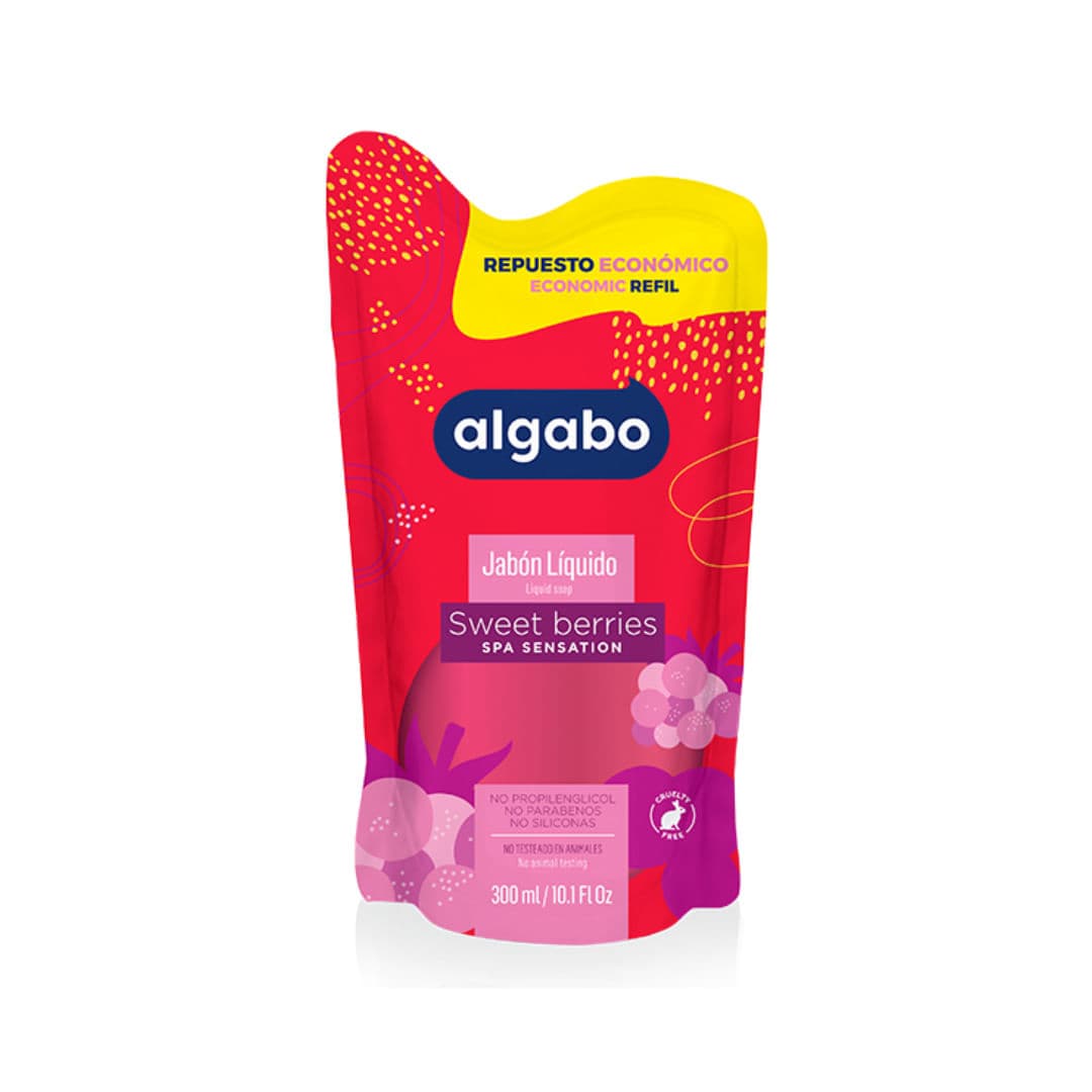 Algabo Jabón Líquido Frutos Bosq Pouch