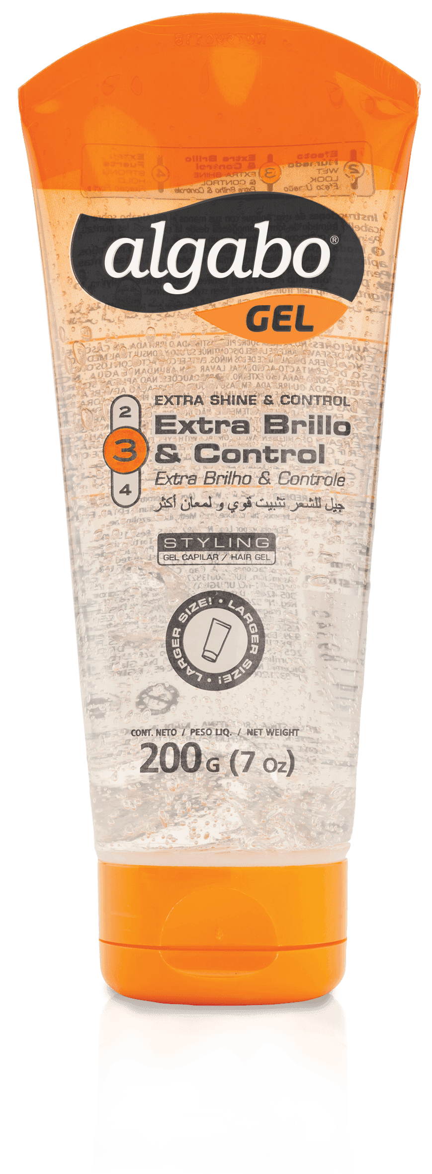 Algabo Gel Cap 3 Brillo & Control