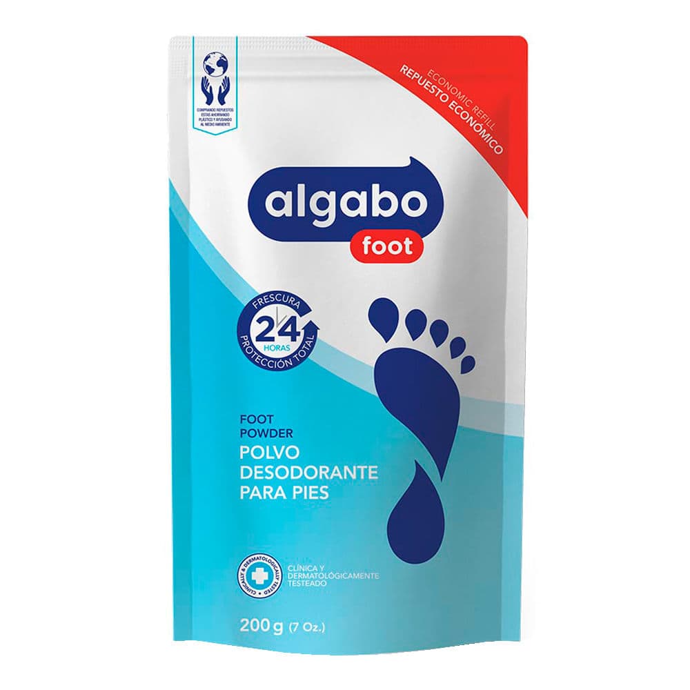 Algabo Polvo Desod P/Pies Rep