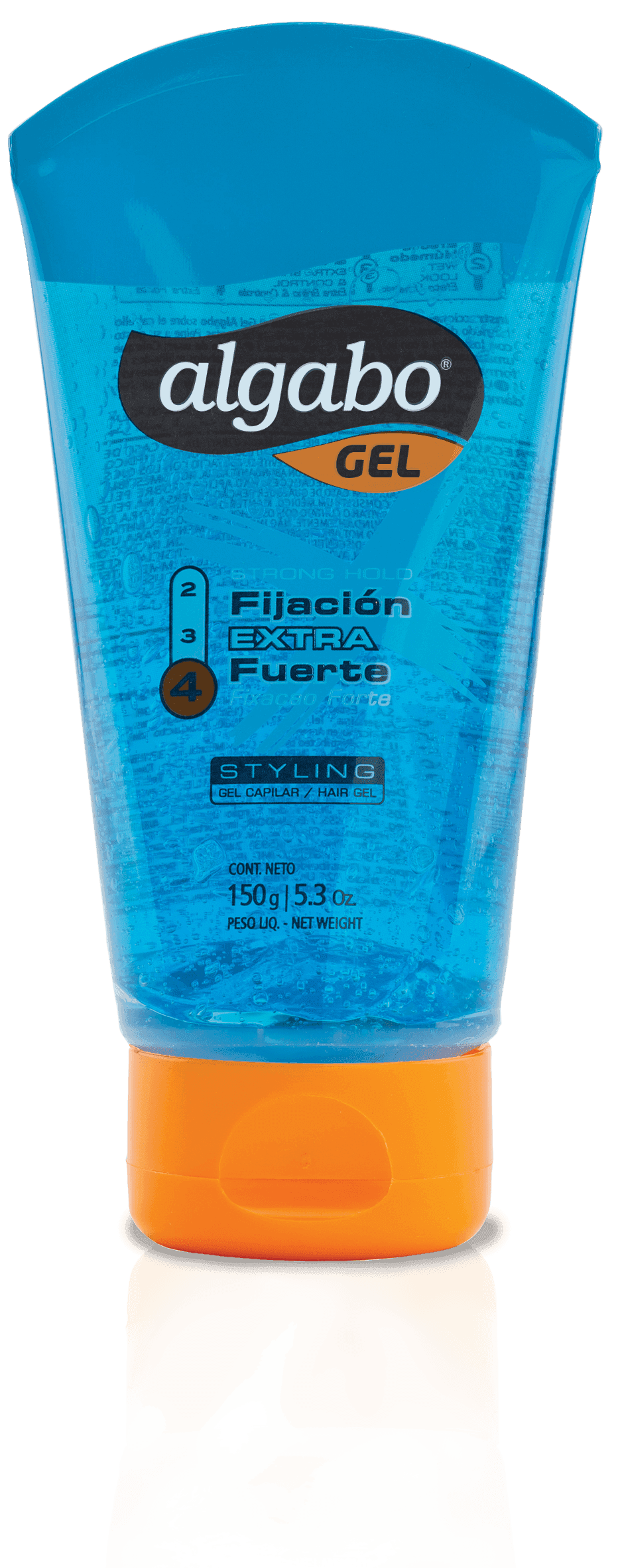 Algabo Fijador Gel Extr Fuert Azul