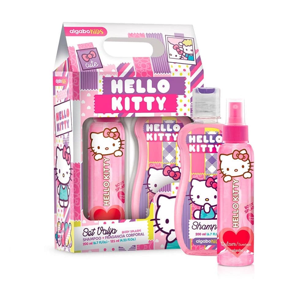 Algabo Kids Hello Kitty Kuromi (B Splash 125 ML + Shampoo X 200 Ml)