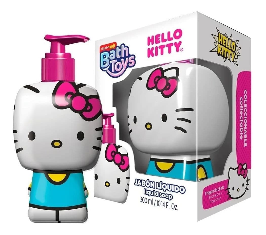 Algabo Kids Hello Kitty Bath Toys Jabón Líquido