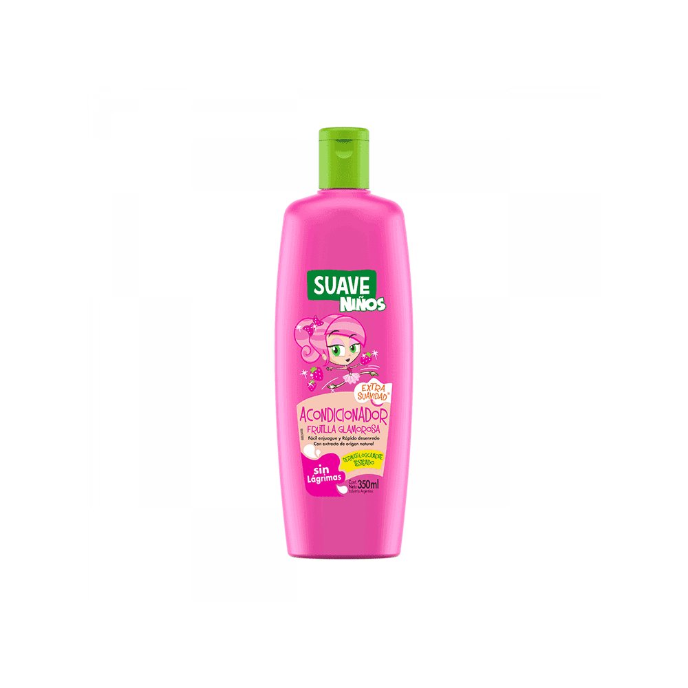 Suave Niños Frutilla Glamor Acondicionador