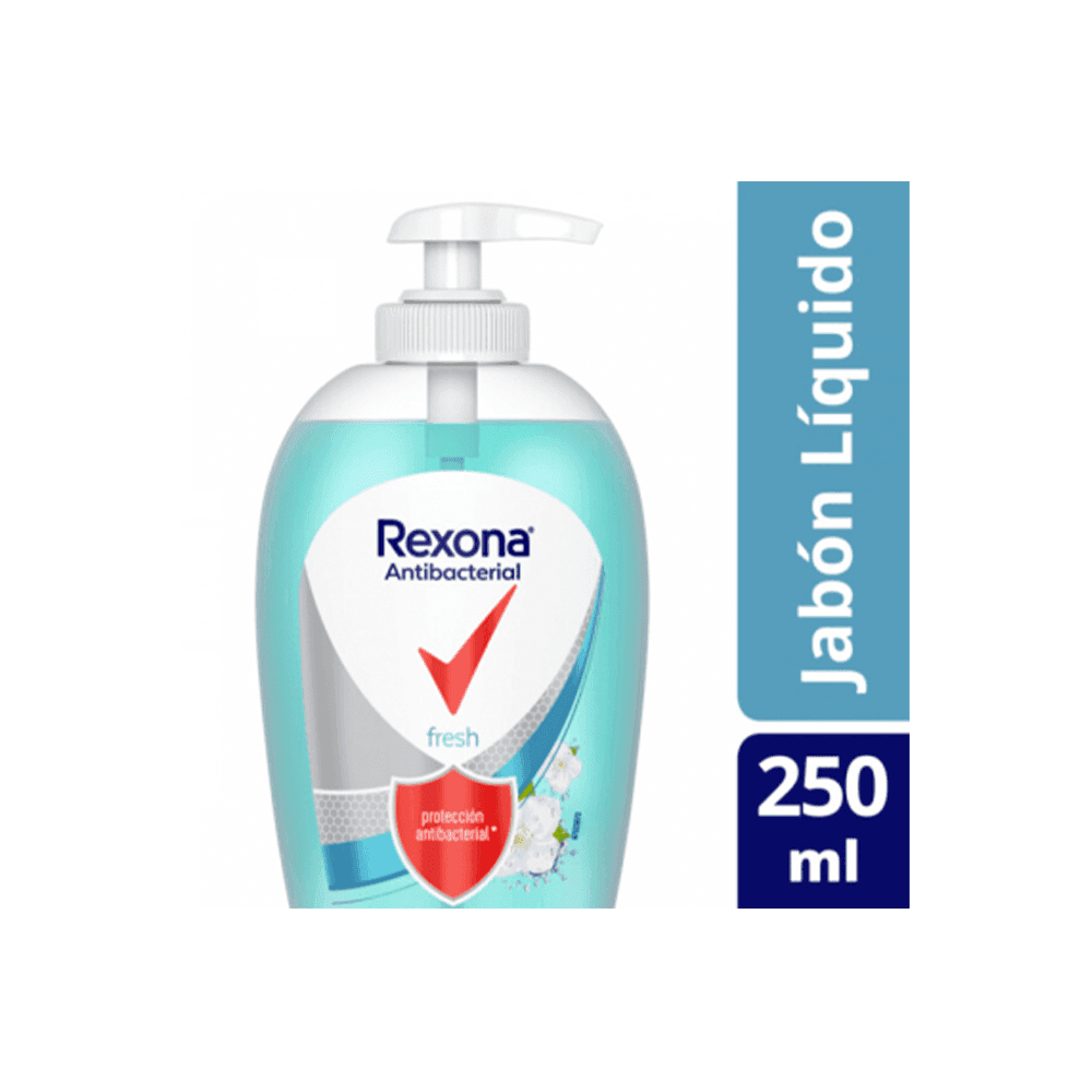 Rexona Jabón Líquido Antibacterial Fresh P/Manos