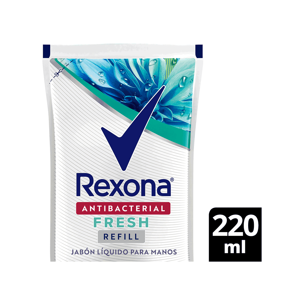 Rexona Jabón Líquido Rep Antibacterial Fresh