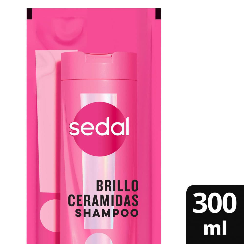 Sedal Brillo Ceramidas Pouch Shampoo