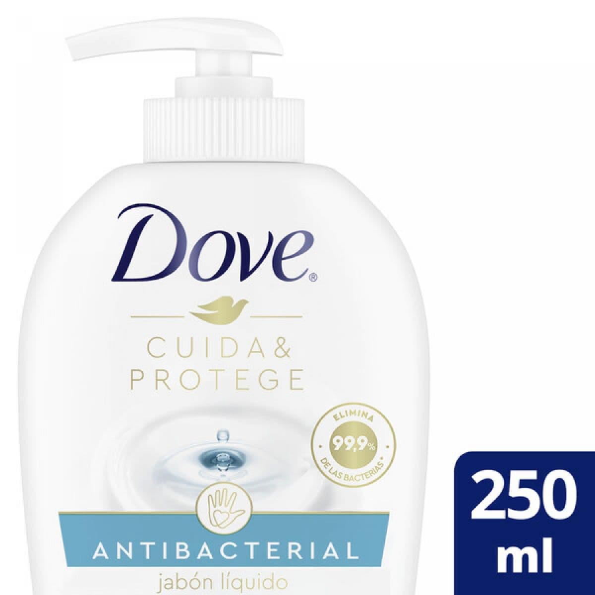 Dove Jabón Líquido P/Manos Cuida&Protege Antibac