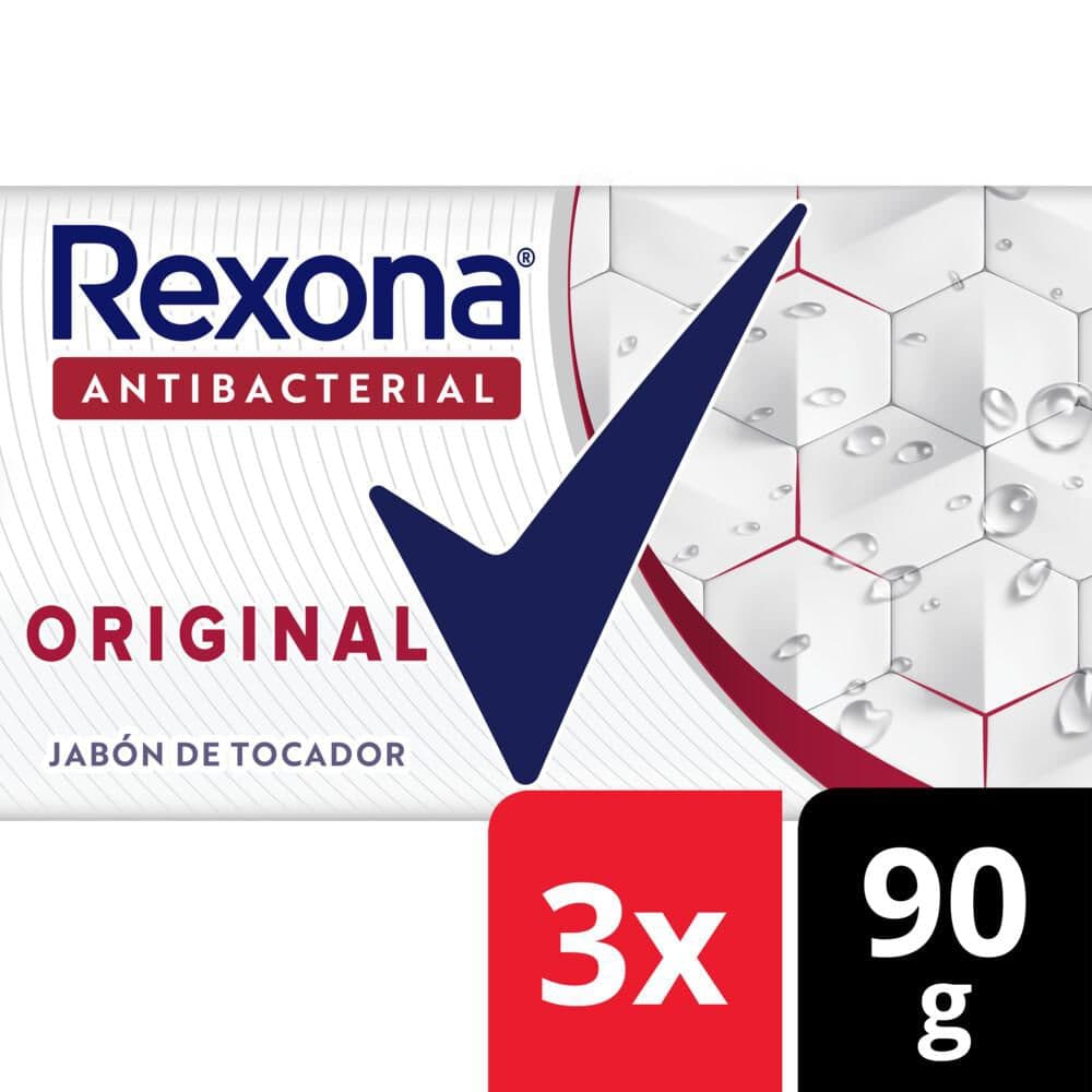Rexona Jabón Antibac Original X 3