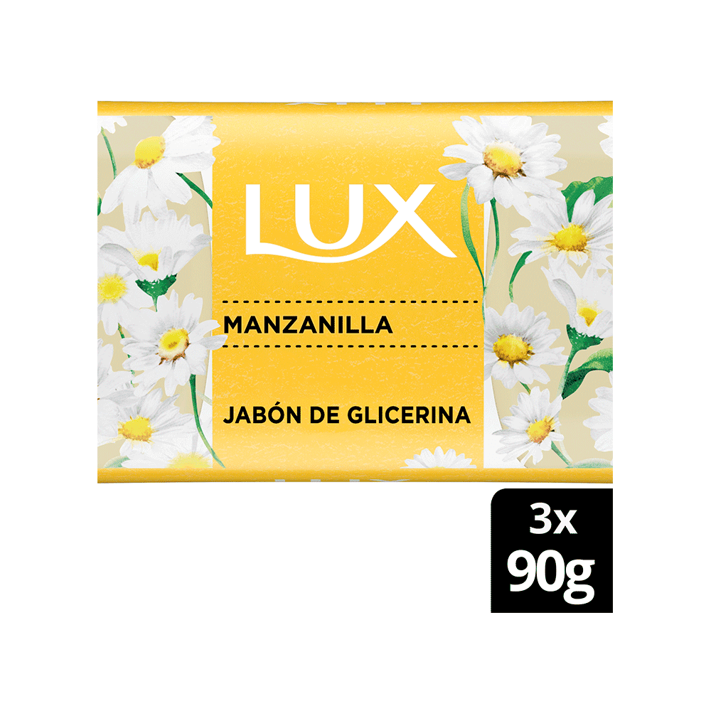 Lux Jabón Glic Manzanilla 3