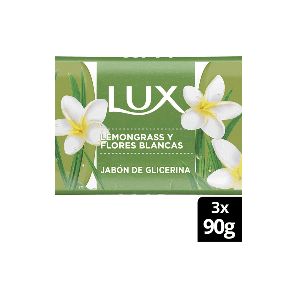 Lux Jabón Glic Lemon y Flores 3