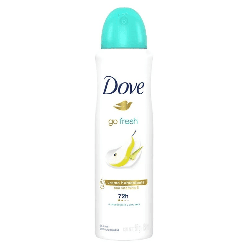Dove Desodorante Aerosol Go Fresh Pera y Aloe 72HS