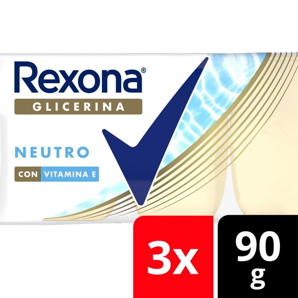 Rexona Jabón de Glicerina Neutro Hipoalergénico