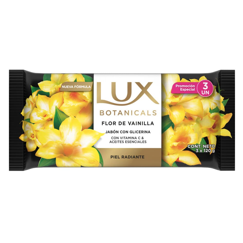 Lux Botani Flor de Vainilla Jabón X3