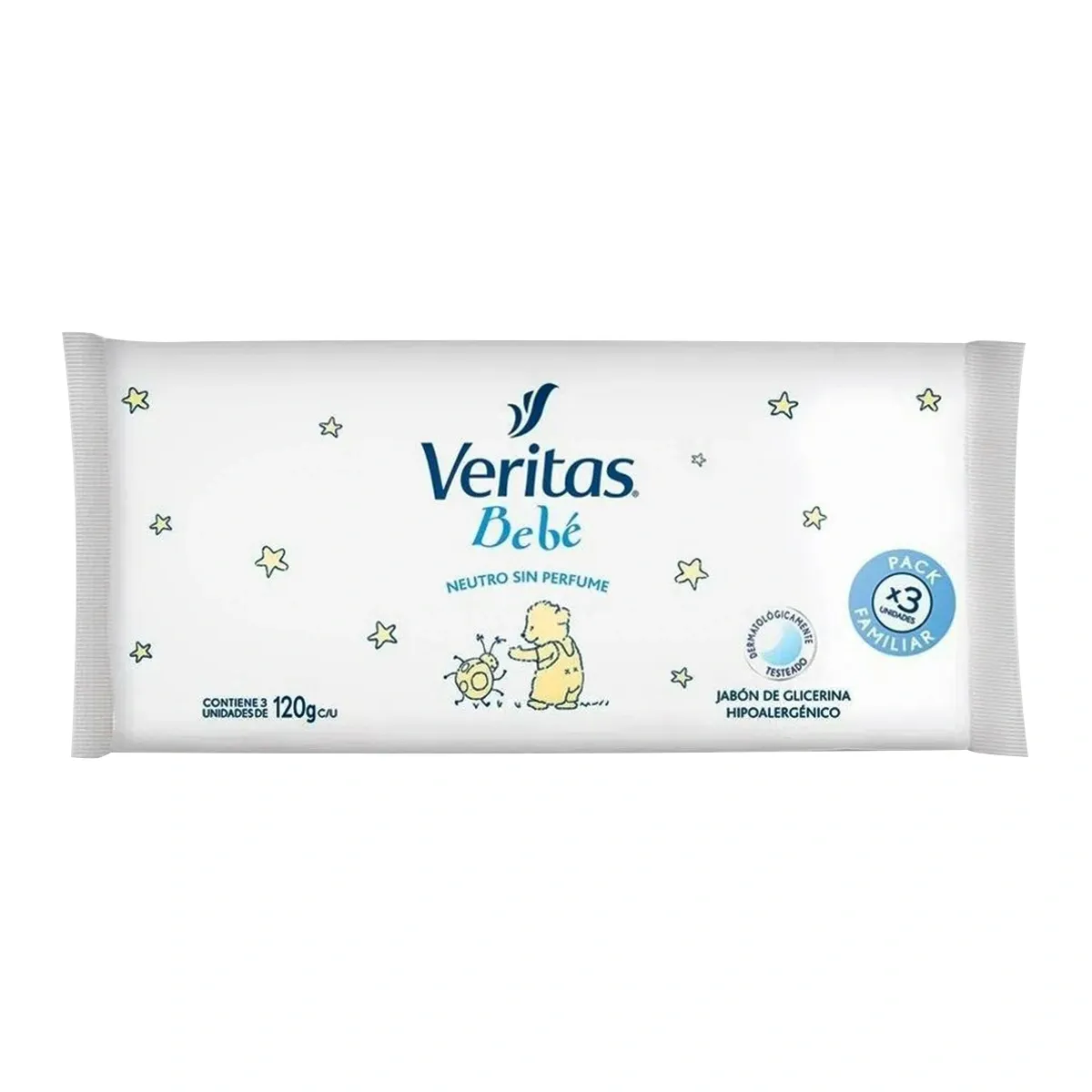 Veritas Jabón Glic Bebe Neutro X3 (7735)