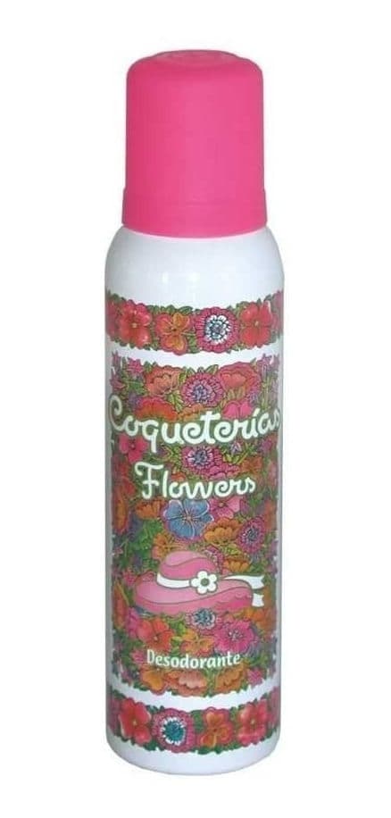 Coqueterias Flowers Desodorante Aerosol