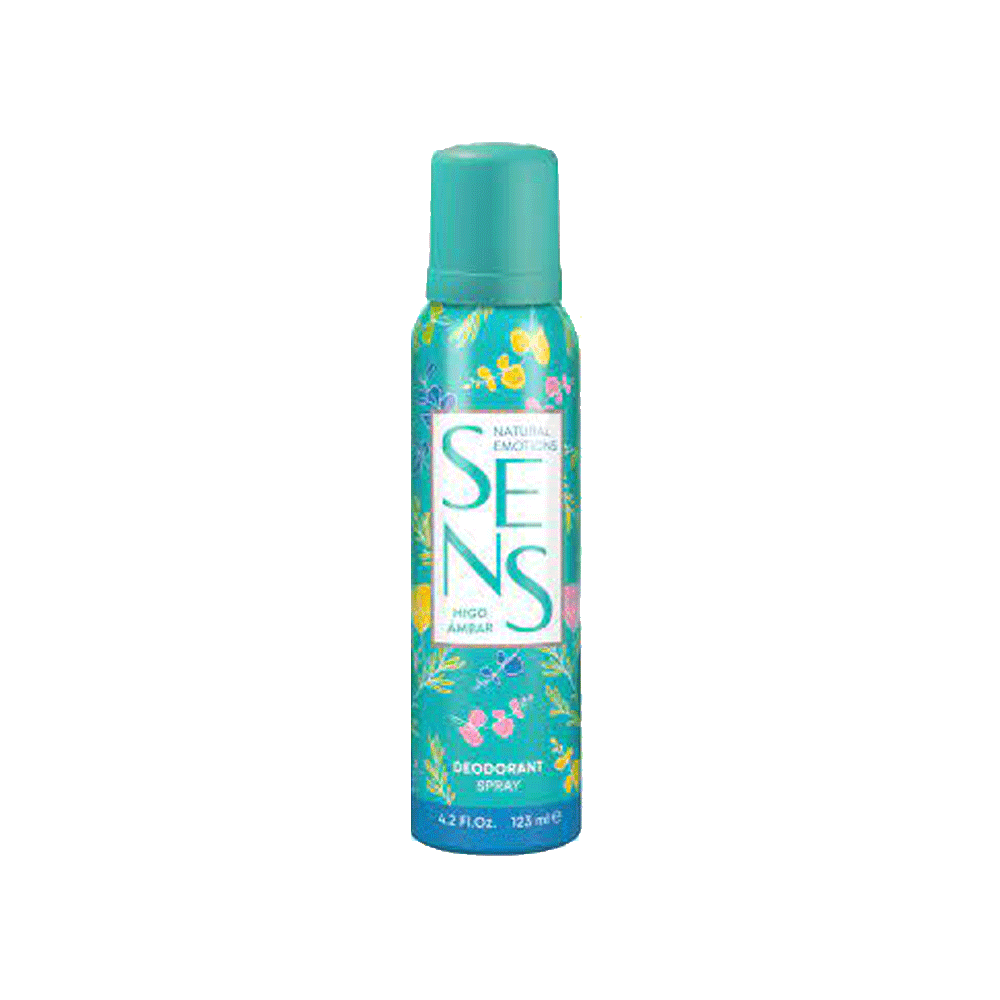 Sens Desodorante Aerosol Nat Emo Higo Ambar