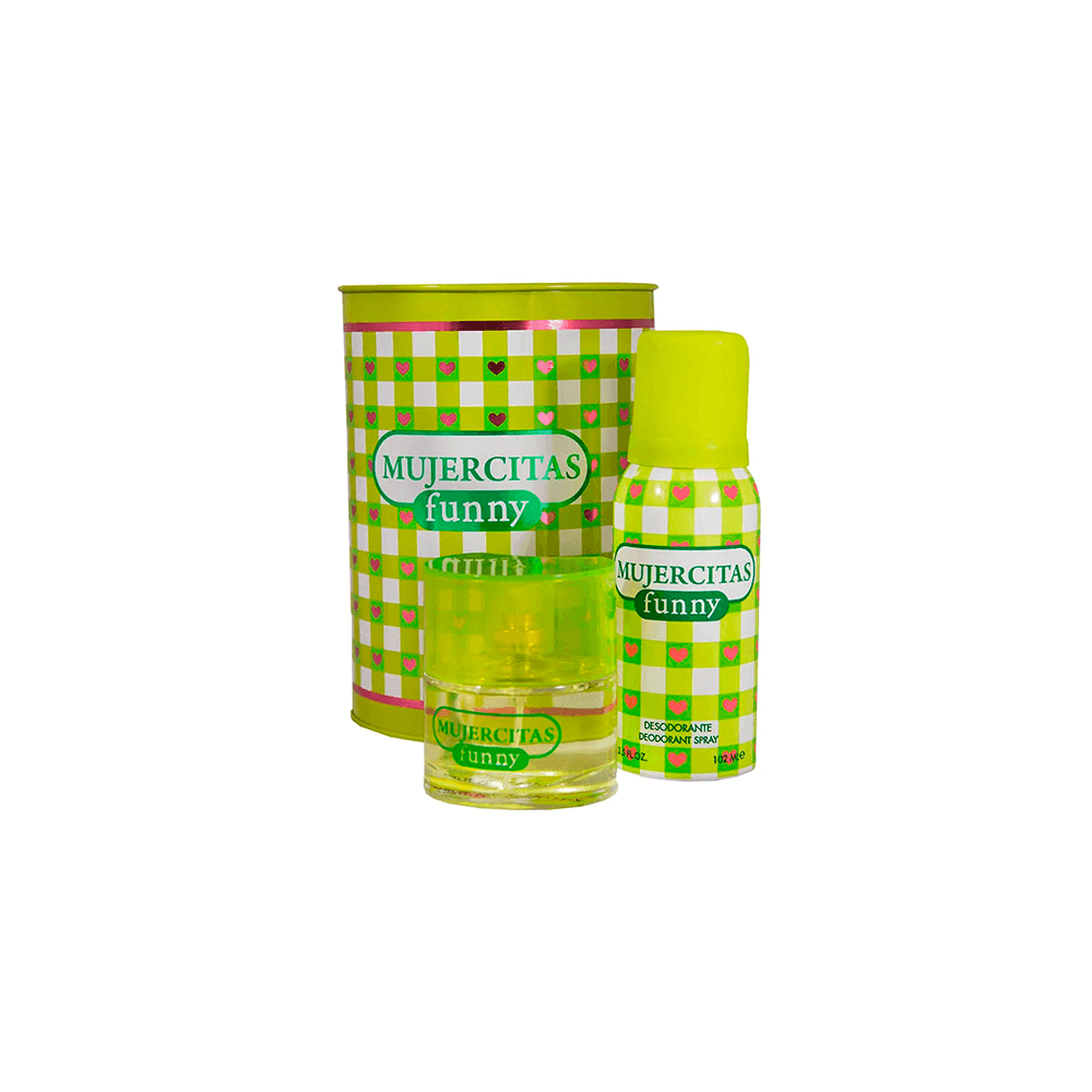 Mujercitas Funny Lata(Edt X 40+Deo X 102)