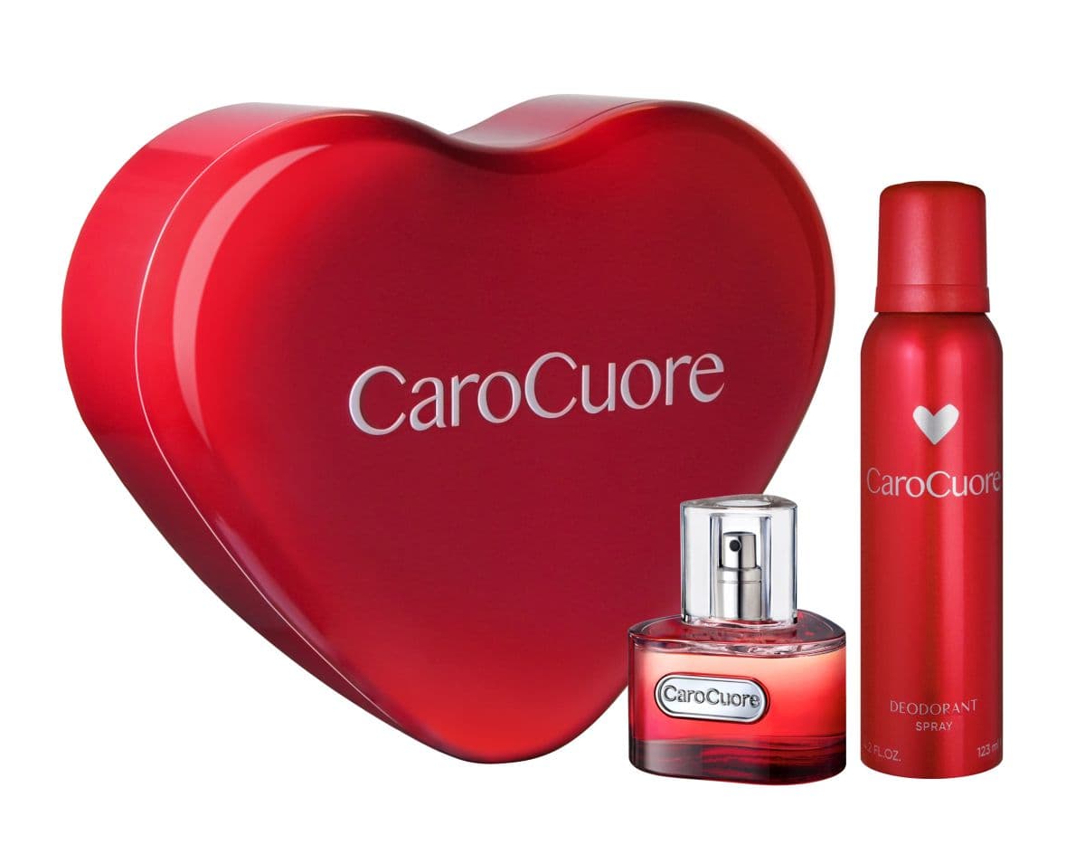 Caro Cuore Lata Corazon(Edt X 60 Ml+Deo 123 Ml)