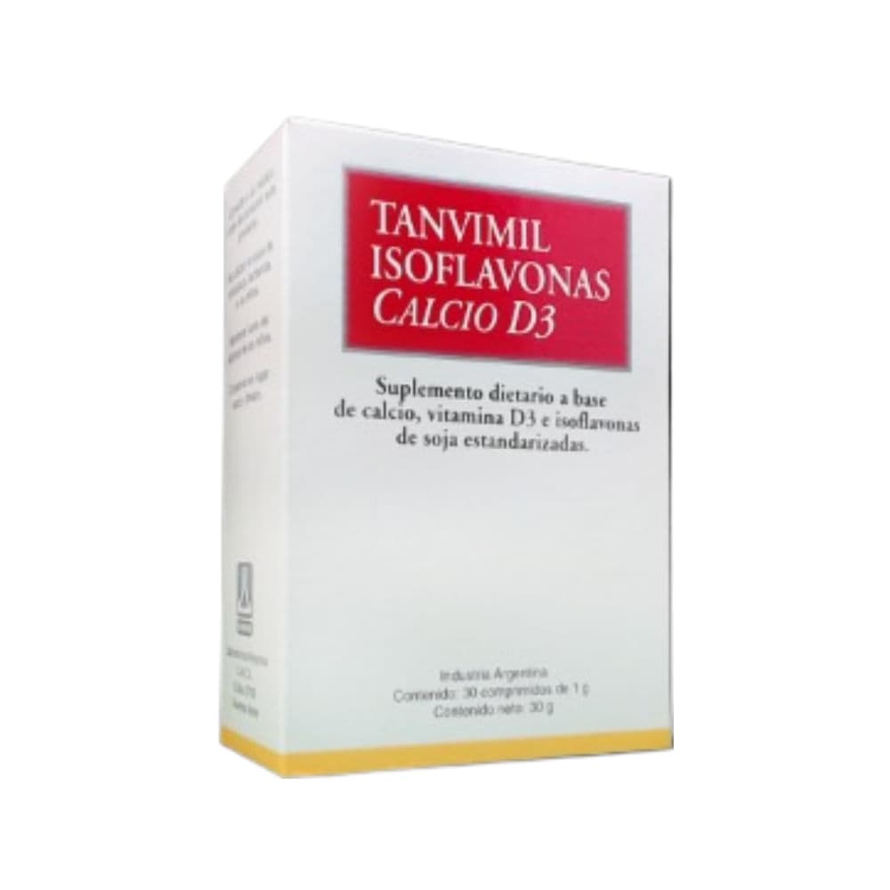 Tanvimil Isoflavonas Calcio D3 Comprimidos