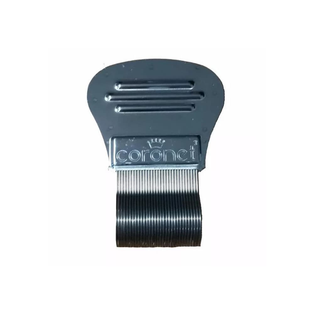 Peine Metal Coronet Curvo Pediculosis
