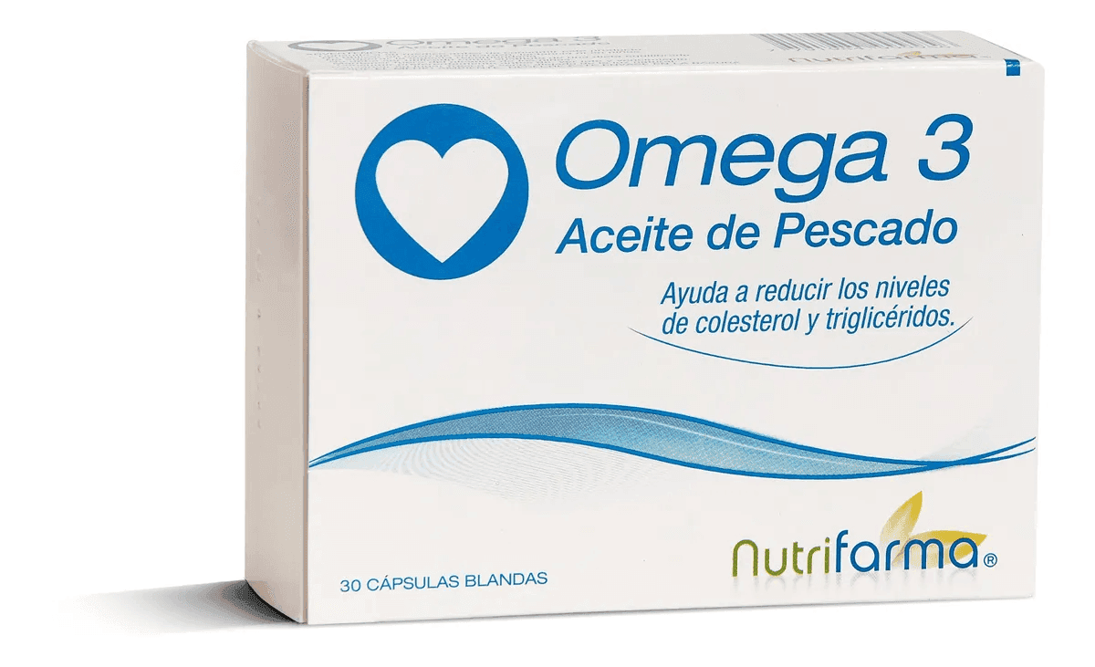 Aceite de Pescado OMEGA3 Nutrifarma Cap