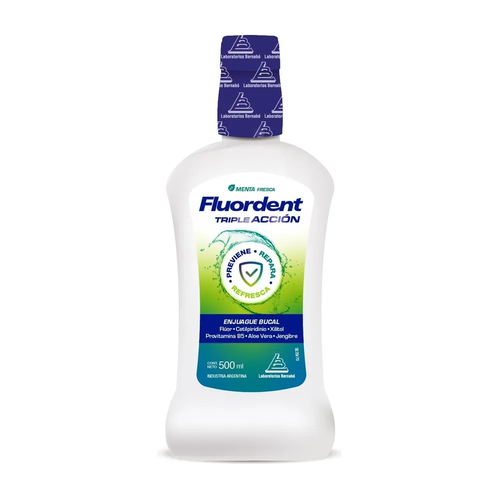 Fluordent Triple Accion Enj Bucal